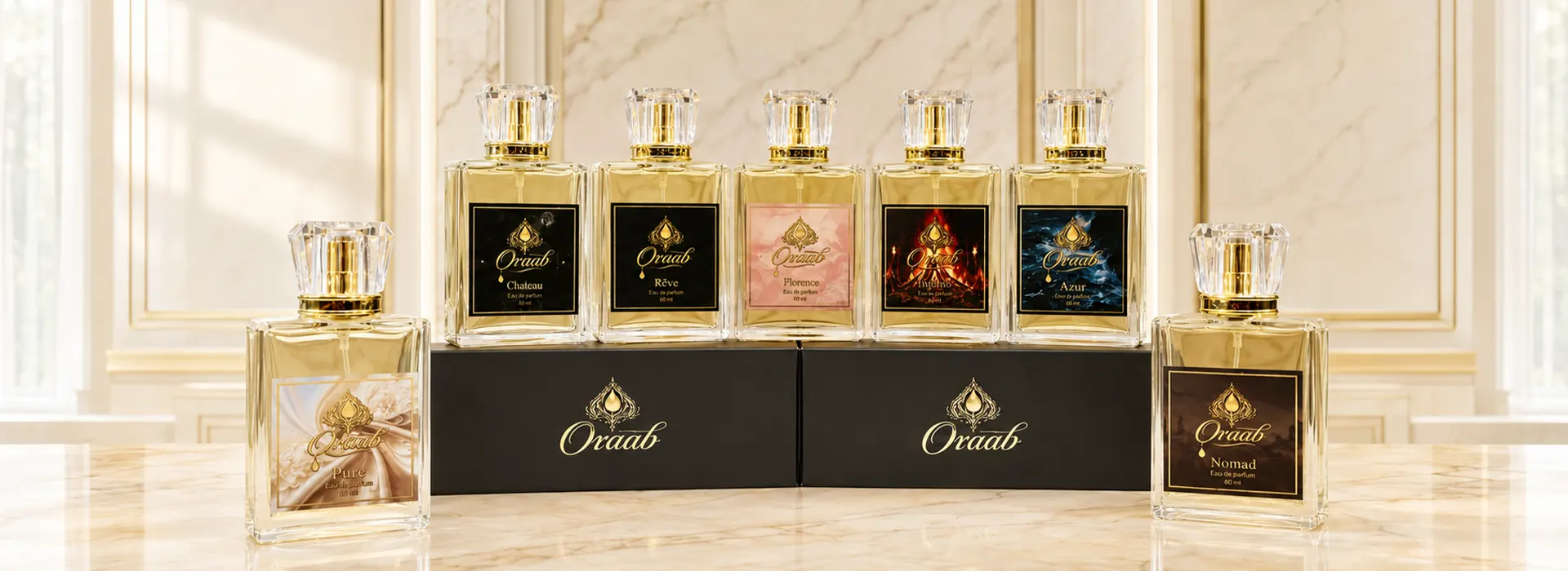 Oraab Perfumes slider banner